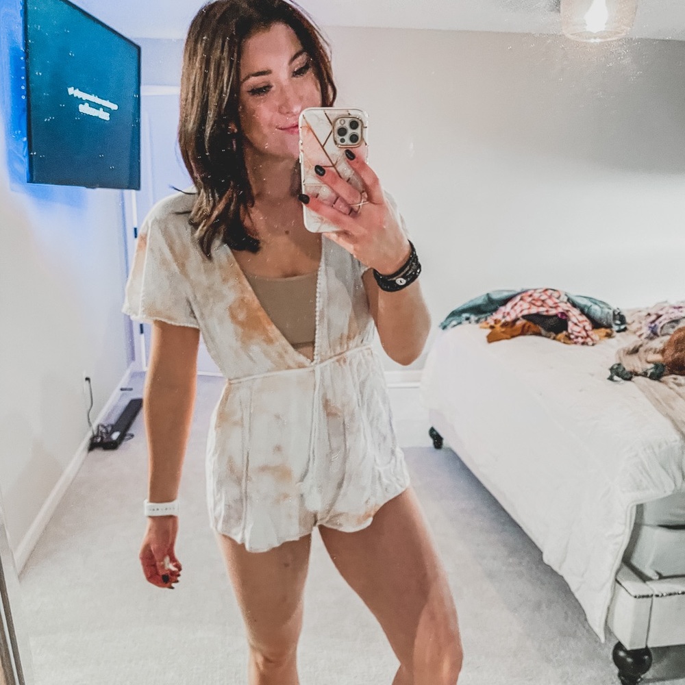 Watercolor romper